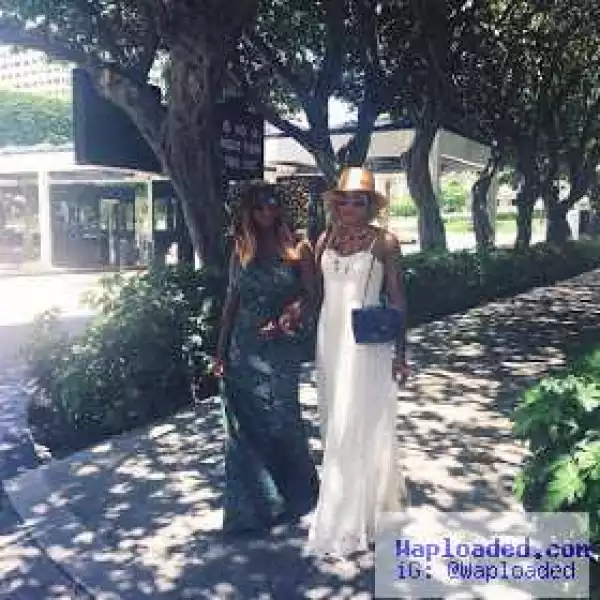 Florence and Temi Otedola step out together in Miami
